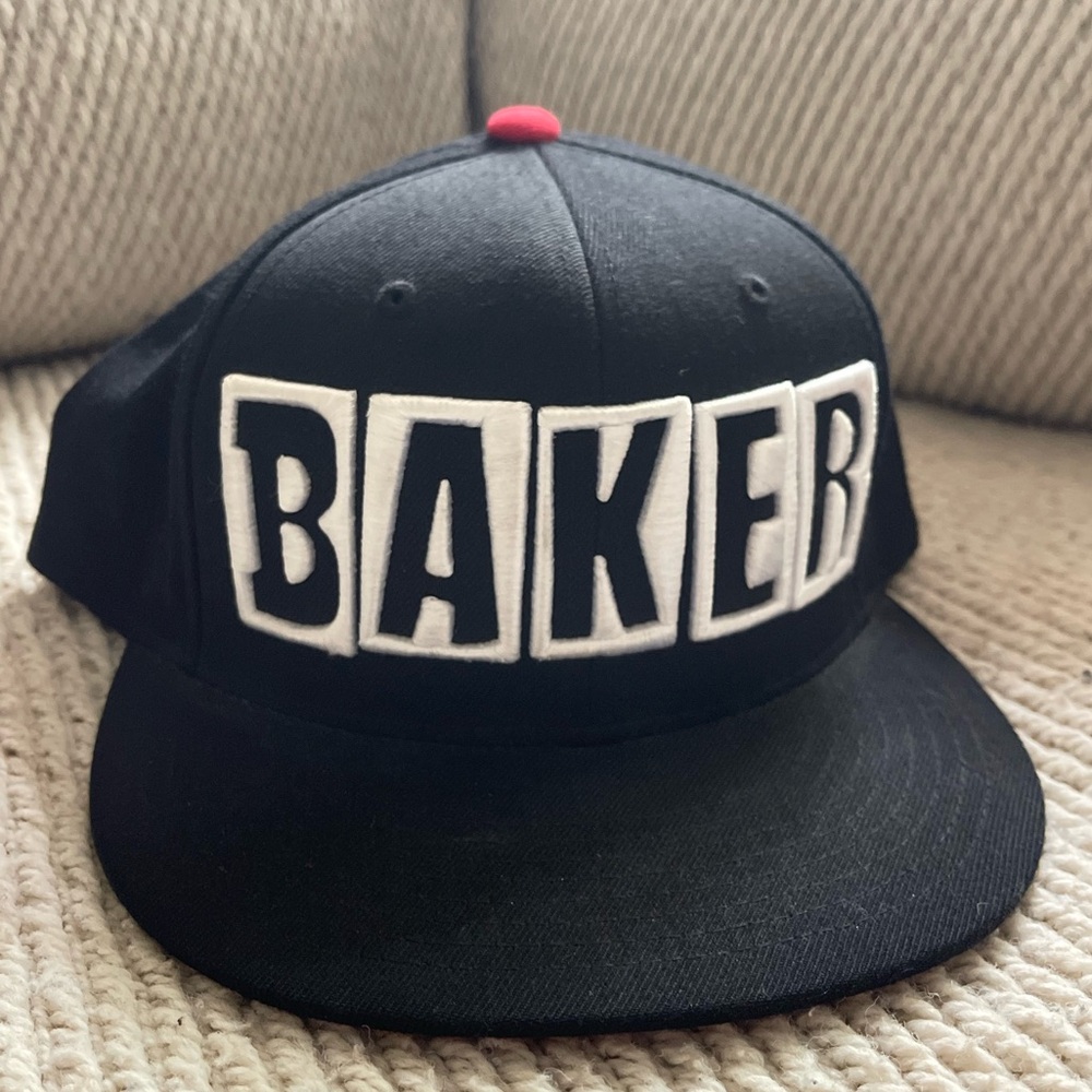 Bakers Kids Black and Red Cap